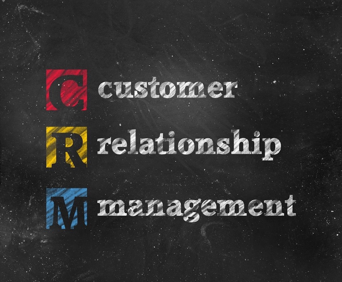 Customer Relationship Management Chalkboard